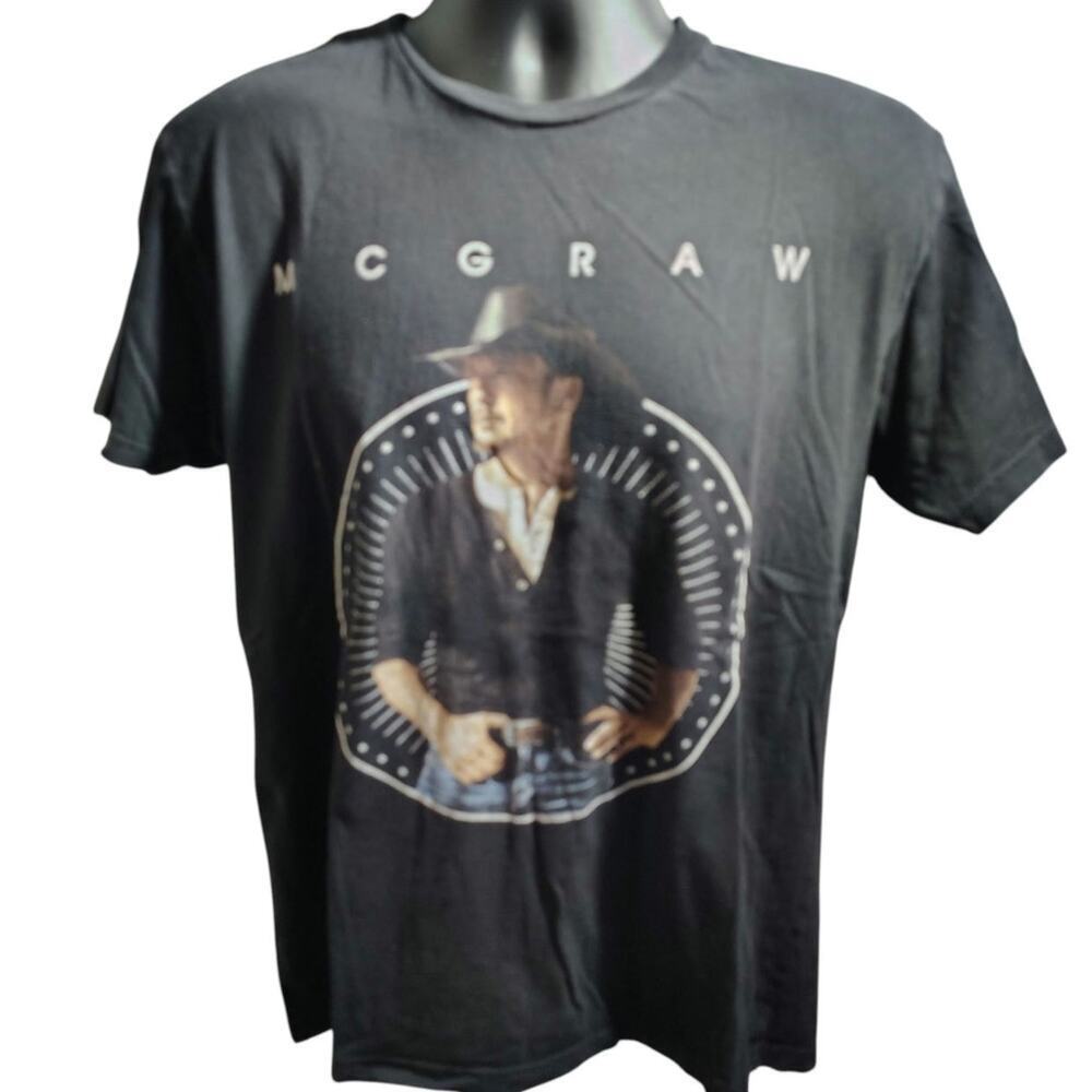 Tim McGraw 2019 T Shirt Black Mens Size Small